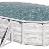 Castorama Piscine Acier Aspect Bois Gré Groenland 6,34 X 3,99 X H.1,32 M prix le plus bas 7