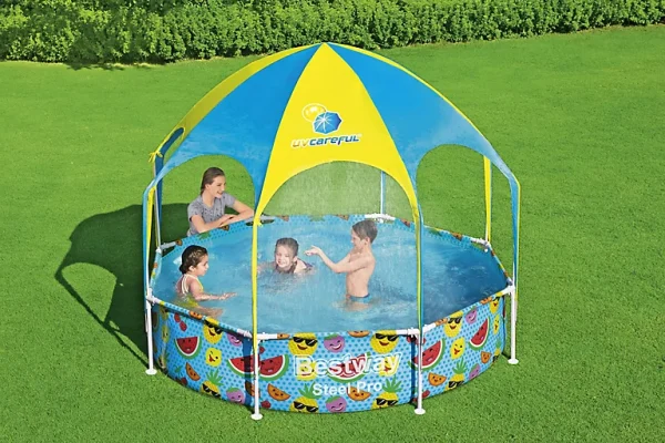 Castorama Piscine Hors-sol Tubulaire Pour Enfants Bestway Steel Pro Splash Ø 244 X H.51 Cm soldes luxe 1