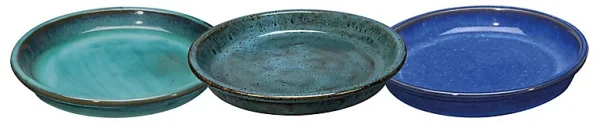 site en ligne Castorama Soucoupe Terre Cuite Bleu ø23 Cm 1